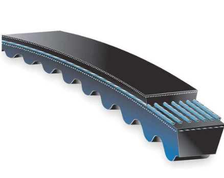 Cinghia Trapezoidale A/13 X 760 Li - DIN 2215 In Neoprene Per Macchinari E Trasmissioni