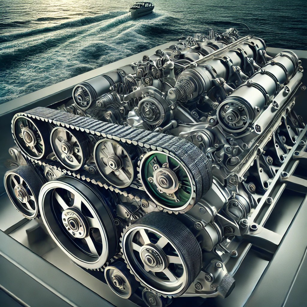 Come scegliere la giusta cinghia di distribuzione per motori nautici e fuoribordo