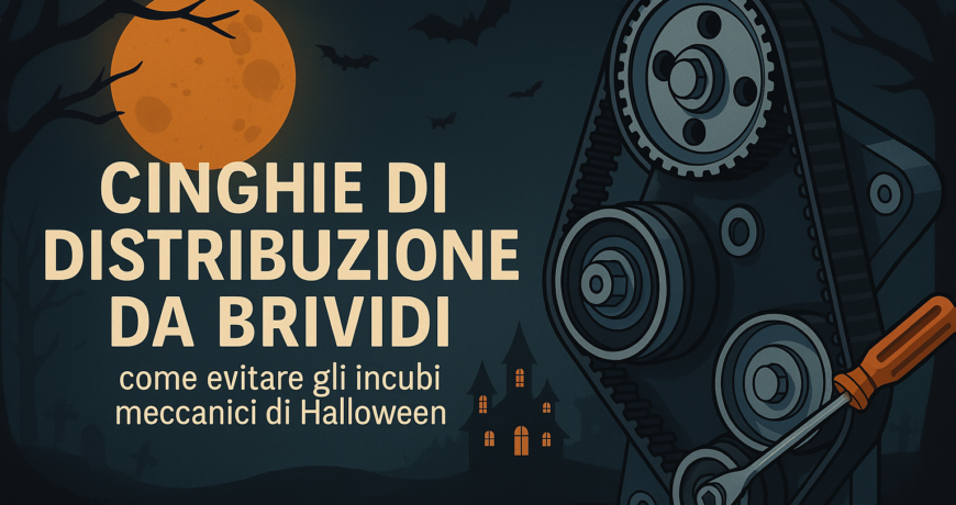 Cinghie di distribuzione da brividi: come evitare gli incubi meccanici di Halloween