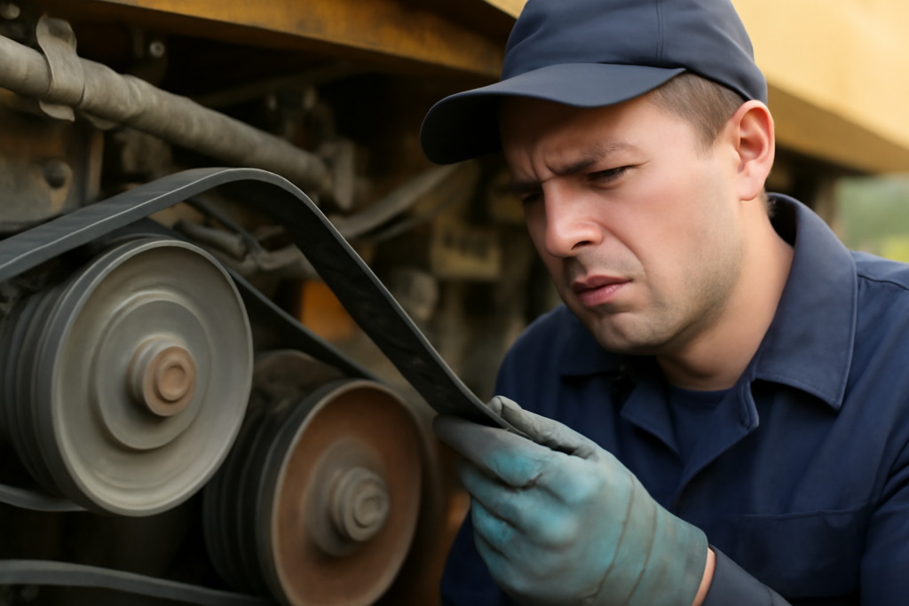 Errori comuni nella manutenzione delle cinghie