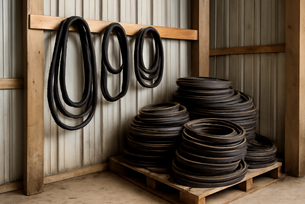 Errori comuni nello stoccaggio delle cinghie