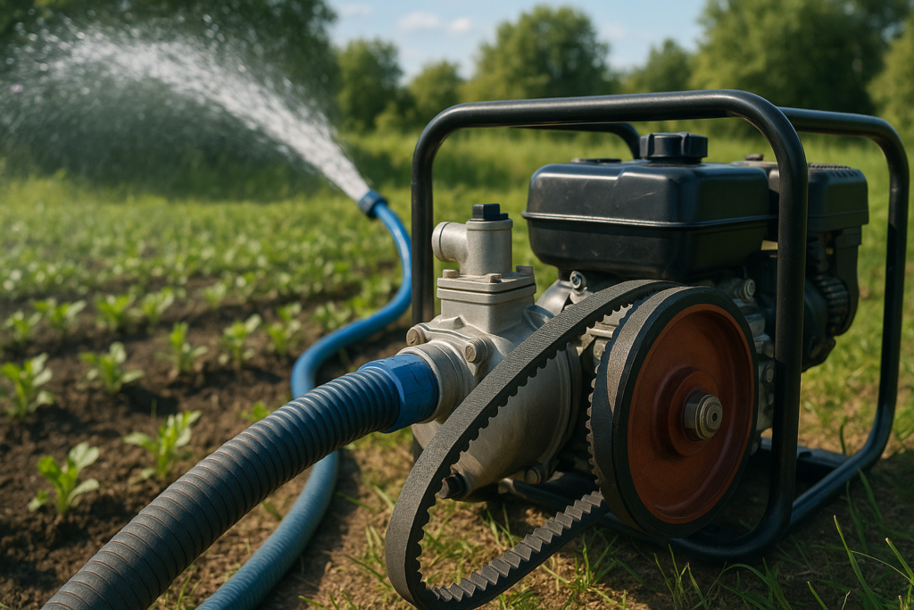 Pompe di irrigazione: come scegliere la cinghia giusta