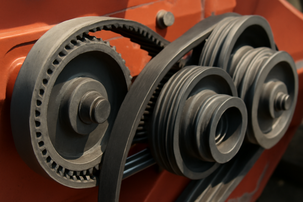 Tipi di cinghie utilizzate