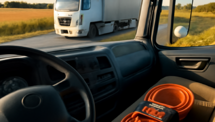 Camion long-haul estivi: cinghie TRUCK POWER RBK di scorta in cabina