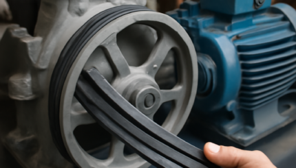Cinghie per compressori industriali: guida alla scelta e al ricambio