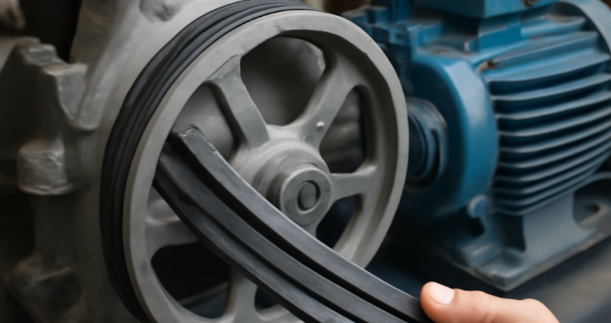 Cinghie per compressori industriali: guida alla scelta e al ricambio