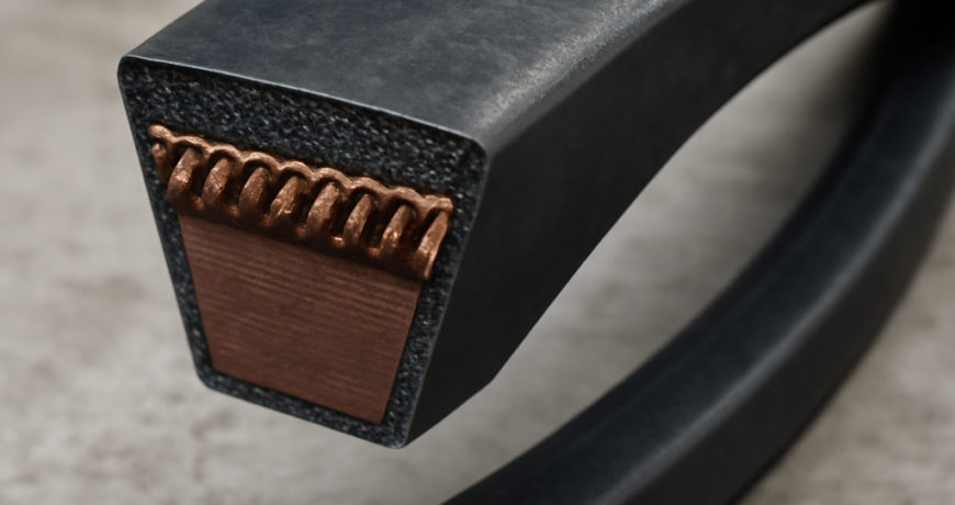 Sezione B 17×11: la cinghia trapezoidale industriale medio-standard