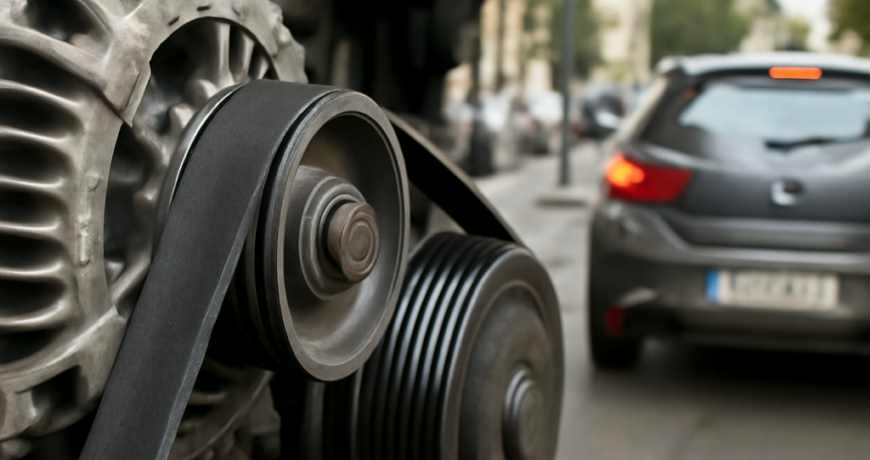 Cinghia alternatore e sistemi stop&start: perché si consuma prima in città