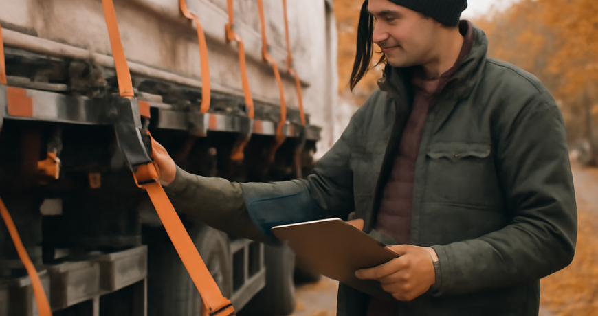Cinghie per camion in autunno: la checklist prima dell’inverno