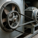 Cinghie per ventilatori industriali: tensione, slittamento e rumore