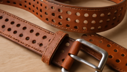Cinghie perforate: a cosa servono i fori e quando scegliere questa soluzione