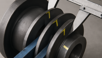 Pulegge per cinghie trapezoidali: diametro primitivo, gola e gli errori che ne dimezzano la vita